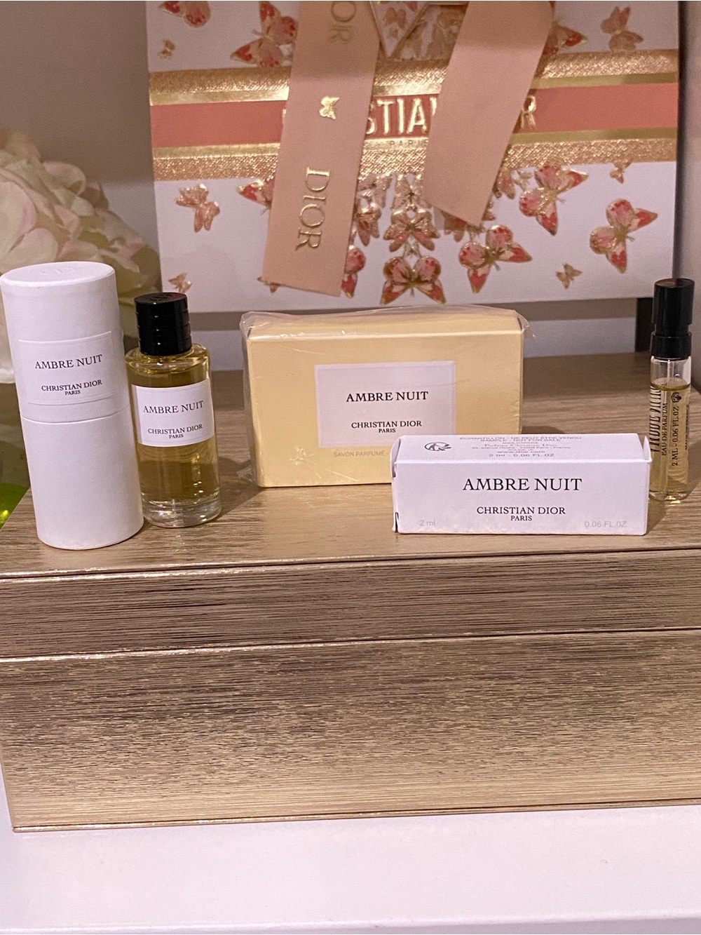 Christian Dior Ambre Nuit Set -